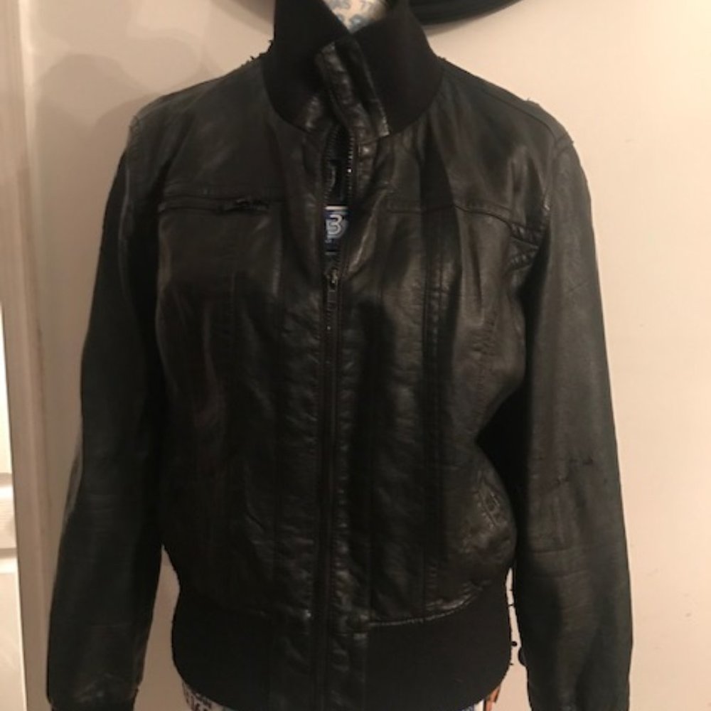 ❤️Black Bomber Jacket - Women's XL